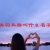 关羽兵器叫什么名字(07/04更新)